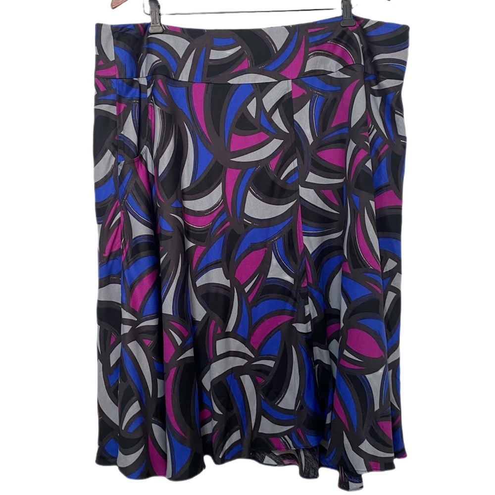 NWT Madison Skirt Women’s Size 20W A-Line Swing Flare Pockets Lined Ladies Artsy